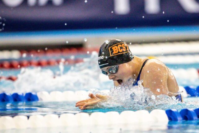 Enge Wins 100 Breast, Hartman Claims 200 Free/100 Fly Double On Day 2 Of Mesa Spring Cup