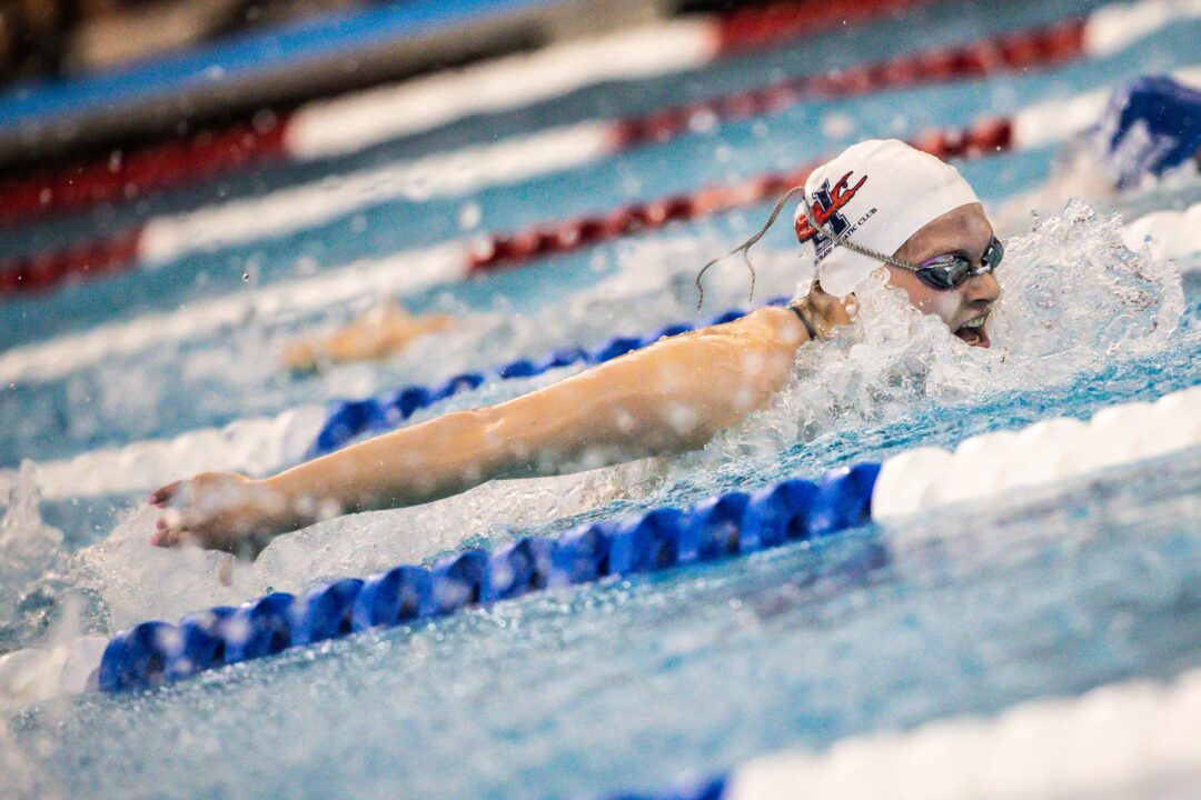 Tess Howley Breaks Own Meet Record With 2:06.85 200 Butterfly; #2 17-18 All-Time