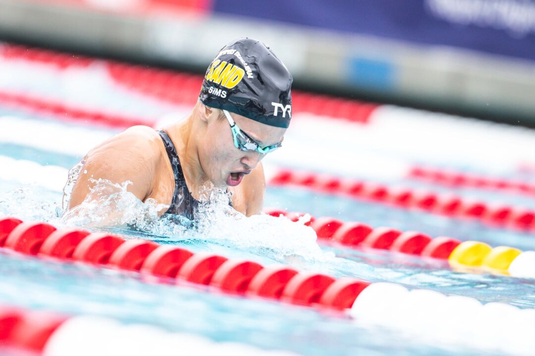 17-Year-Old Bella Sims Blasts #3 All-Time 17-18 200 IM – 1:52.73