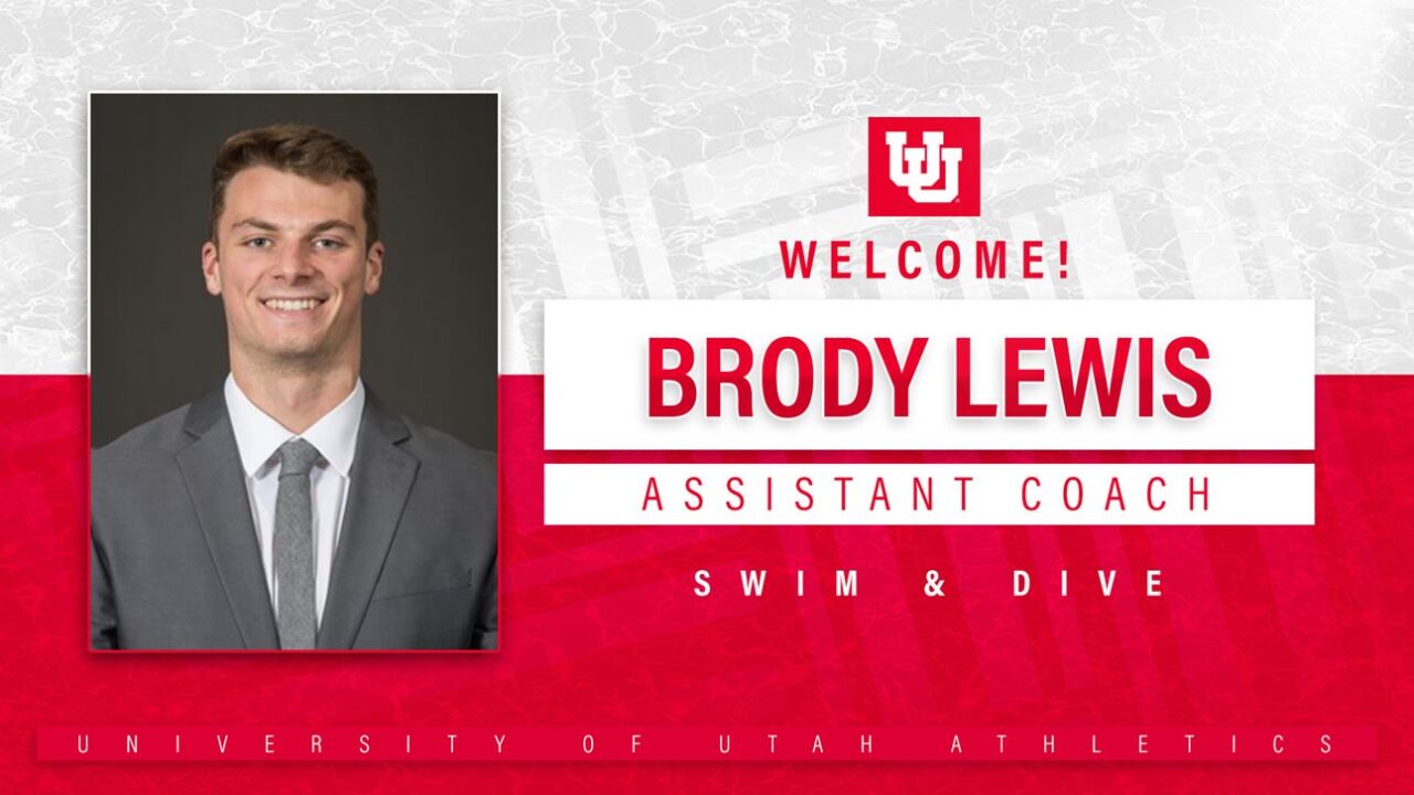 Brody Lewis Returns to Utah as Assistant Swim Coach