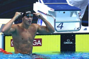Nicolo Martinenghi Lowers Own 100 BR Italian Record to Win Gold in Budapest