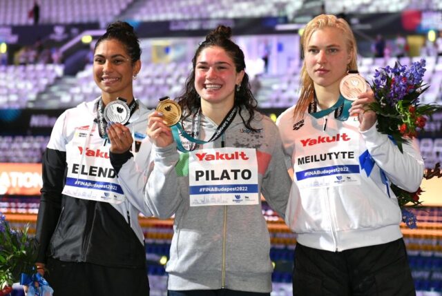 Benedetta Pilato, Anna Elendt, Ruta Meilutyte