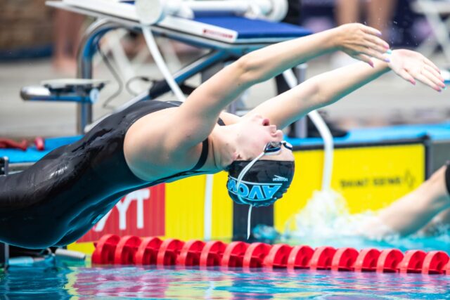 15-Year-Old Teagan O'Dell Posts 28.67 50 Back Split at 2022 So Cal Invite