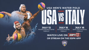USA Men’s Water Polo National Team To Host Italy In Three-Game Series This July