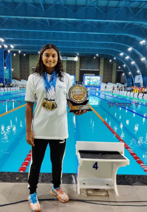 36th National Games 2022 Swimming Day 1 Ke Sabhi Results & Records