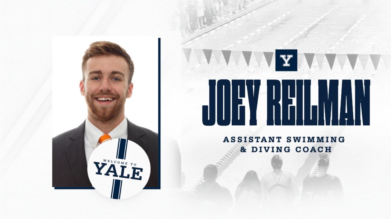 Six-Time All-American Joey Reilman Joins Yale Staff As Assistant Coach