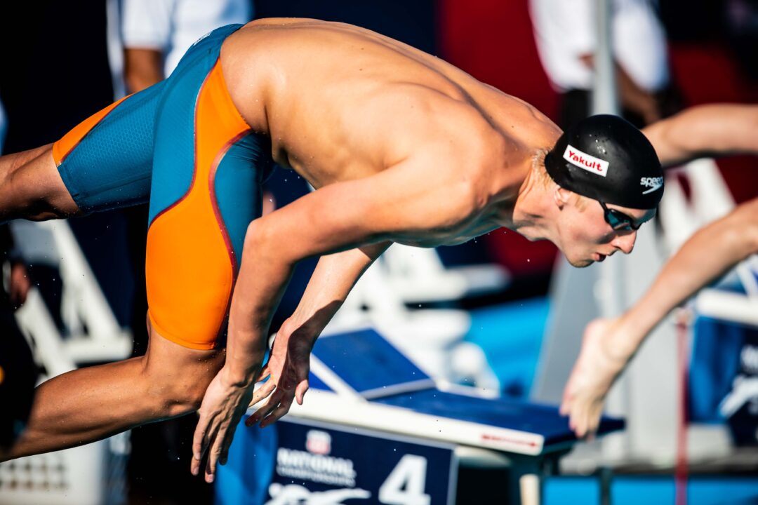 #2 Seed Kieran Smith Drops 200 IM in Favor of 800 Free on Day 5 at US Nationals