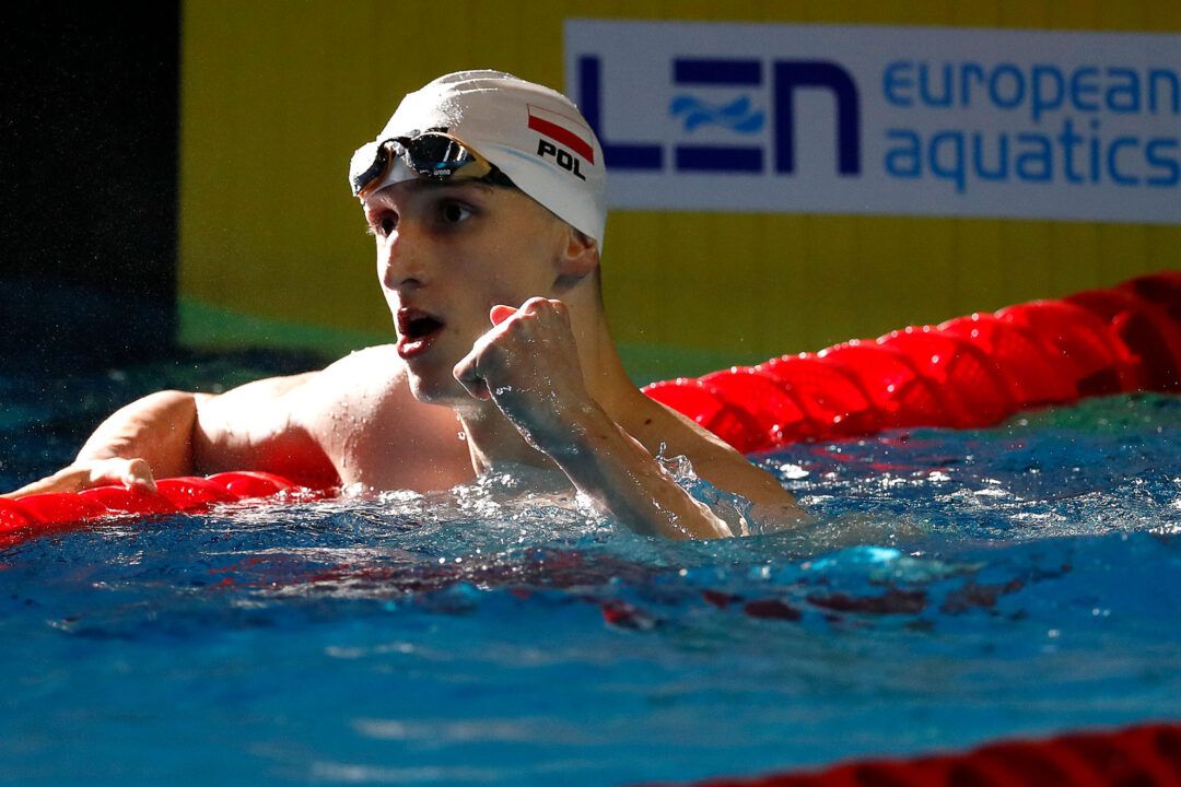 Ksawery Masiuk Breaks World Junior Champs And Polish Record With 24.44 50 Back