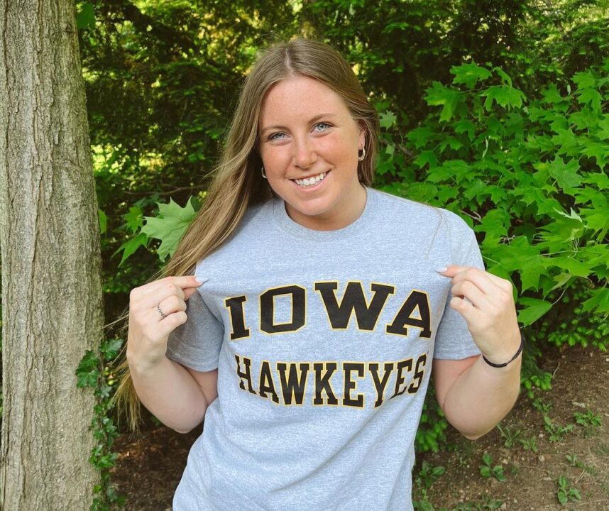 Freestyler Molly Pedersen Transfers to Iowa, Remains in Big Ten