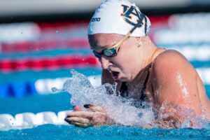 Auburn and UNC Split Dual Meet As Women’s Meet Comes Down To The Final Relay