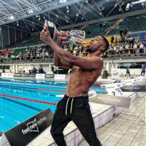 Jamal Hill Breaks Seven American Para-Swimming Records at Australian Championships