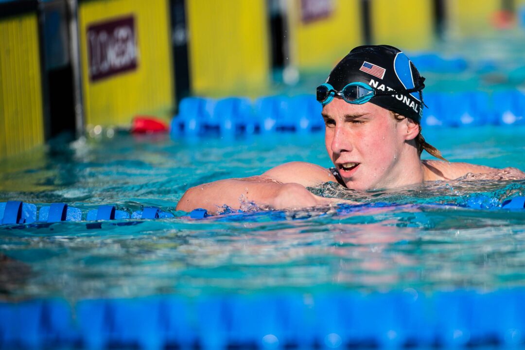 Aaron Shackell Breaks Carson Foster’s National High School Record With 1:32.85 200 Free