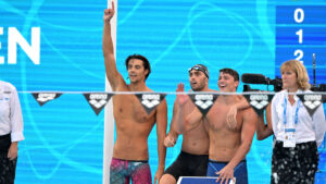 Italy Closes Out Dominant European Championships with CR in the Men’s 4×100 Medley