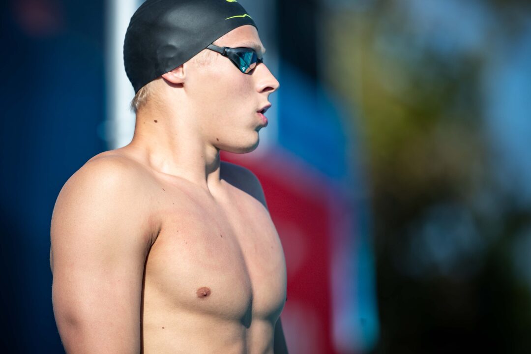 Nate Germonprez Drops 200 Breast to Focus on 200 Free on Thursday in Irvine