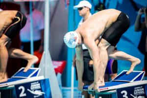 Fluidra Race Video of the Week: Ryan Branon Clips Teammate Cooper Lucas In 200 Fly By .02