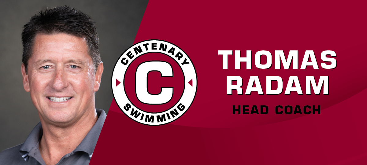 Thomas Radam Named Head Coach Of Centenary Swimming Programs