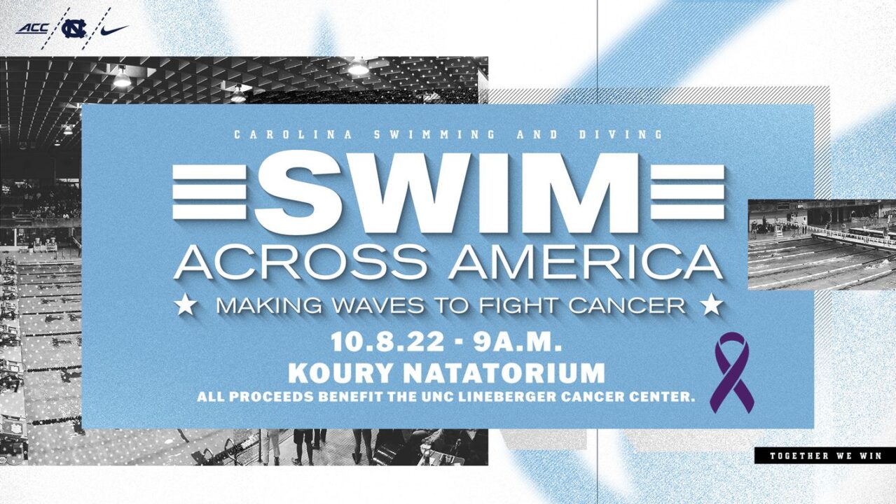 UNC To Host Swim Across America Event