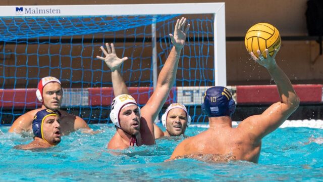 Shorthanded No. 1 Cal Tops No. 11 UC Davis In NCAA Men's Water Polo Action