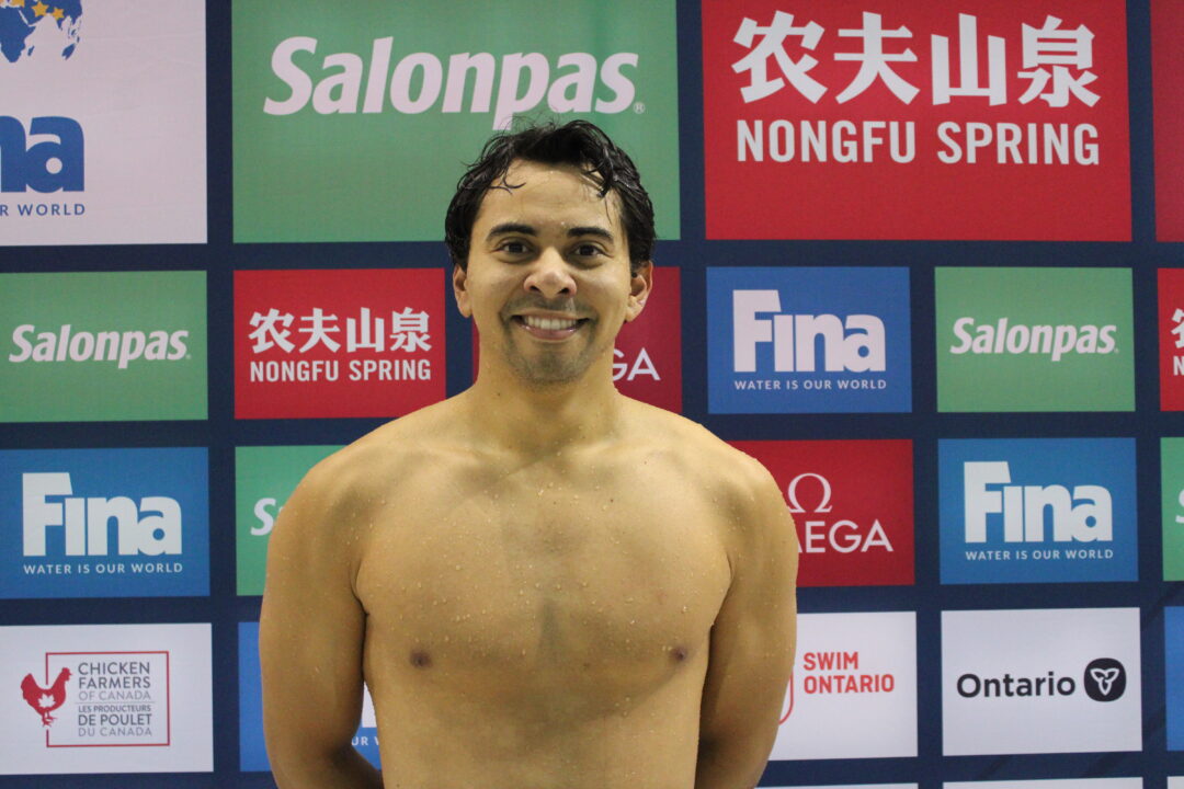 arena Swim of the Week: Javier Acevedo Continues World Cup Tear With 1:49.7 200 BK