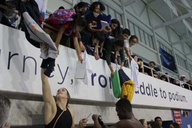 IMG 6414 Los fanáticos canadienses de la natación se hicieron cargo de la noche 3 de la Copa Mundial de Toronto