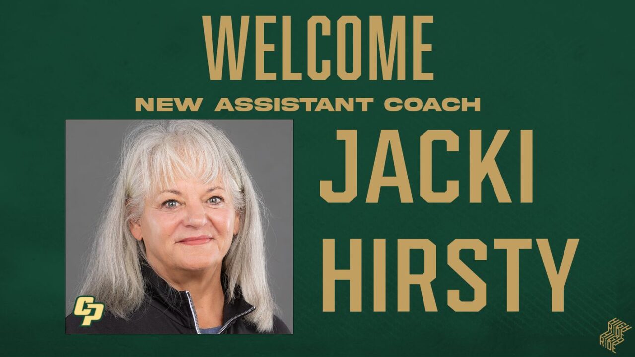 Jacki Hirsty Named Assistant Coach for Cal Poly Swimming & Diving