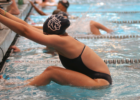 Queens Swimming Earns First Victories as DI Program In Sweep of Davidson