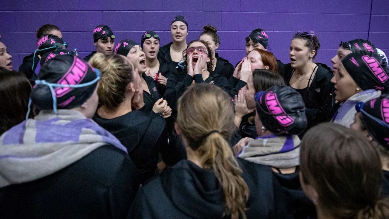 JMU Swim & Dive Signs Four to 2022 Signing Class