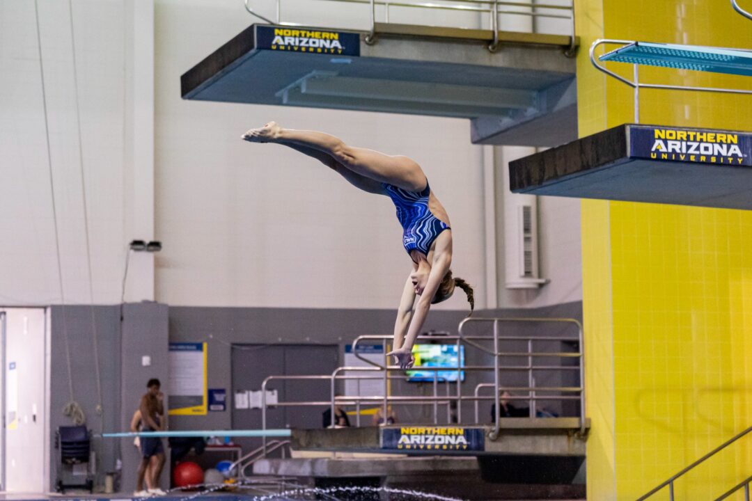 NAU Stays Strong on Day 2 of Lumberjack Diving Invite