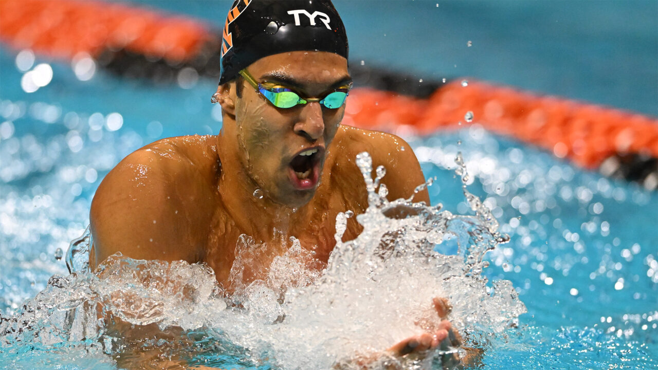 Khosla Posts 54.4 100 BR as Princeton Men Rout Brown and Dartmouth in Season Opener