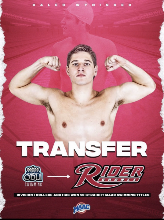 CCSA Finalist Caleb Wyninger Announces Transfers From ODU To Rider University