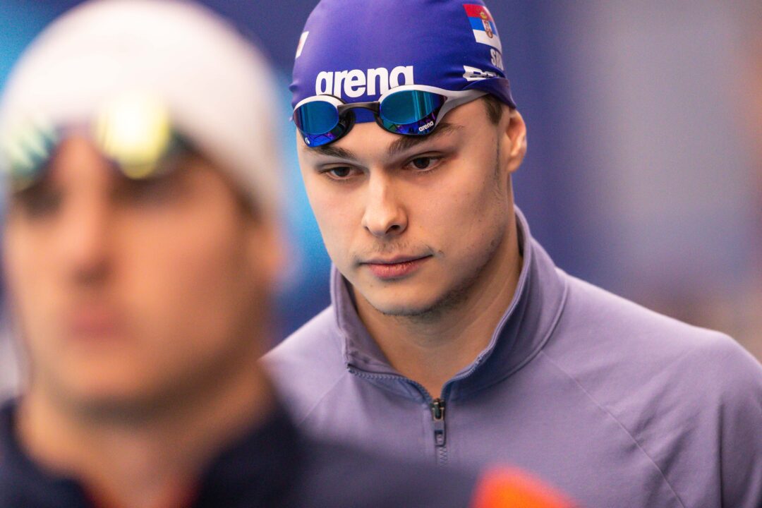 Andrej Barna Sets New Serbian Record of 21.77 to Lead PSS Prelims in 50 Free