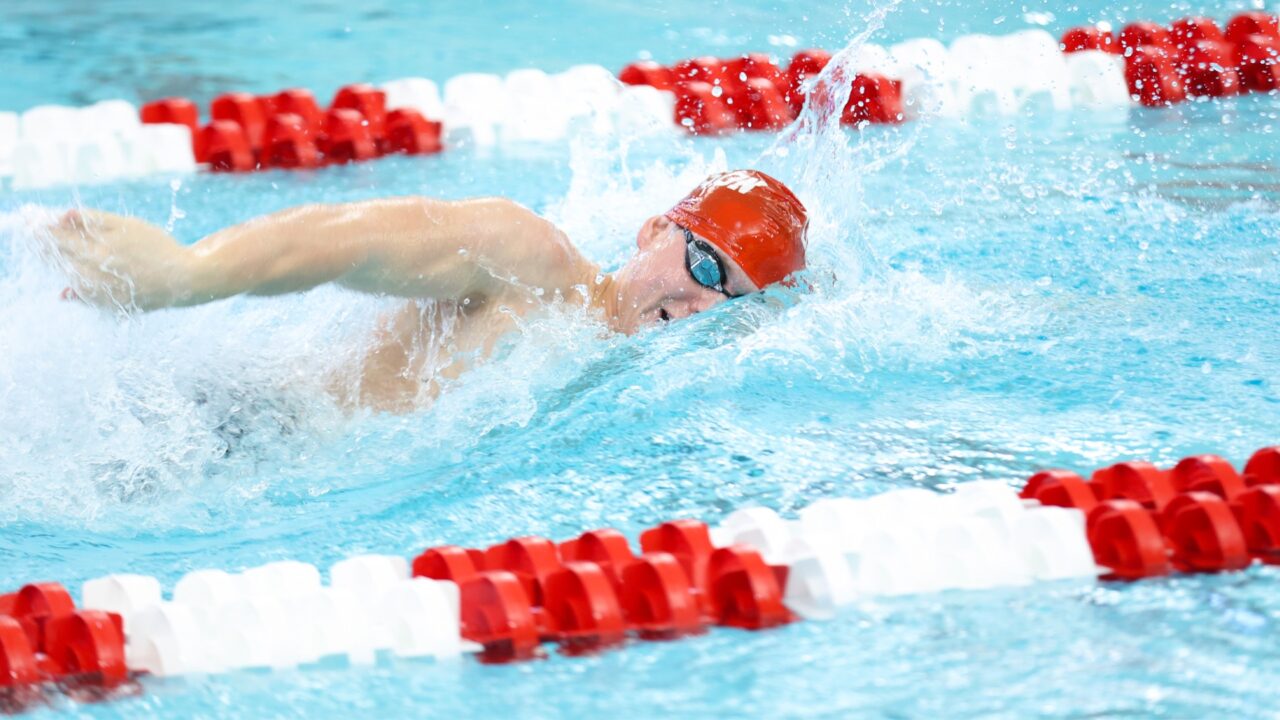 Denison’s Elijah Venos Sets NCAC Record With 53.63 100 Breaststroke On Night 3