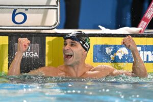Nicholas Santos Breaks Men’s 45-49 Masters’ World Record With A 23.26 50 Fly