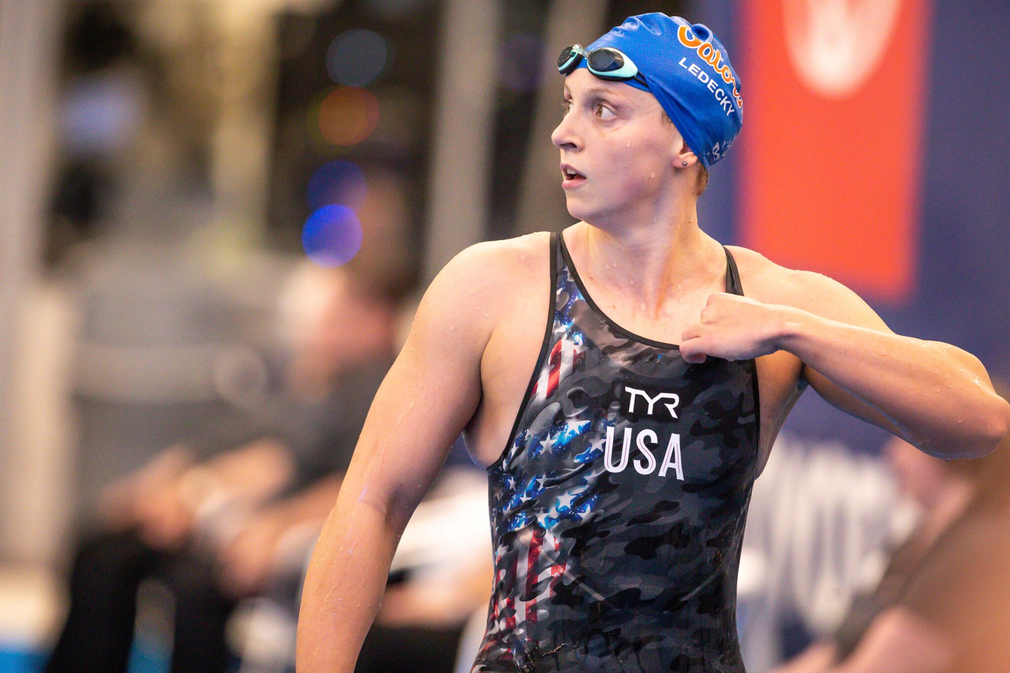 Race Video Of Katie Ledeckys 150141 1650 Free Us Open And American Record