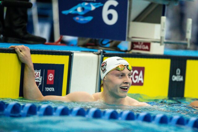 Luke Miller Swims 52.32 100 Fly At 2024 TAC Titans Spring Sprint Meet
