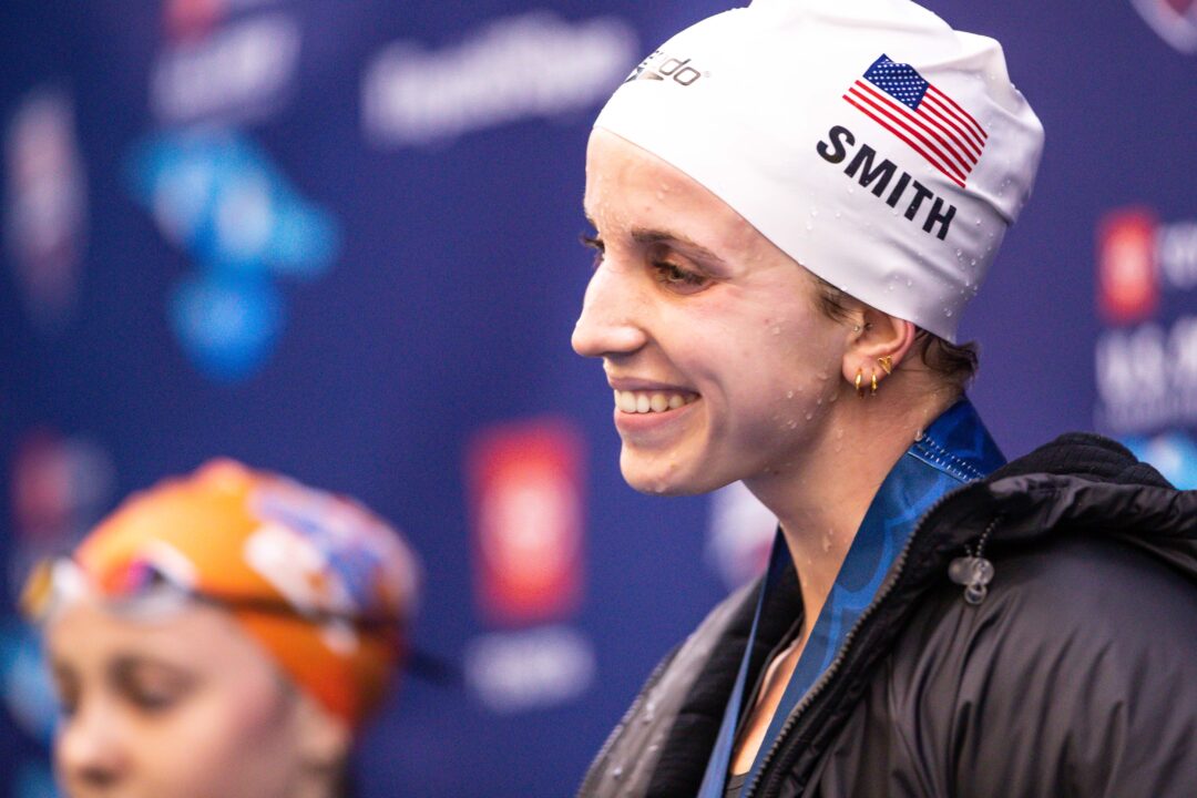 Regan Smith Swims World Leading 57.83 100 Backstroke