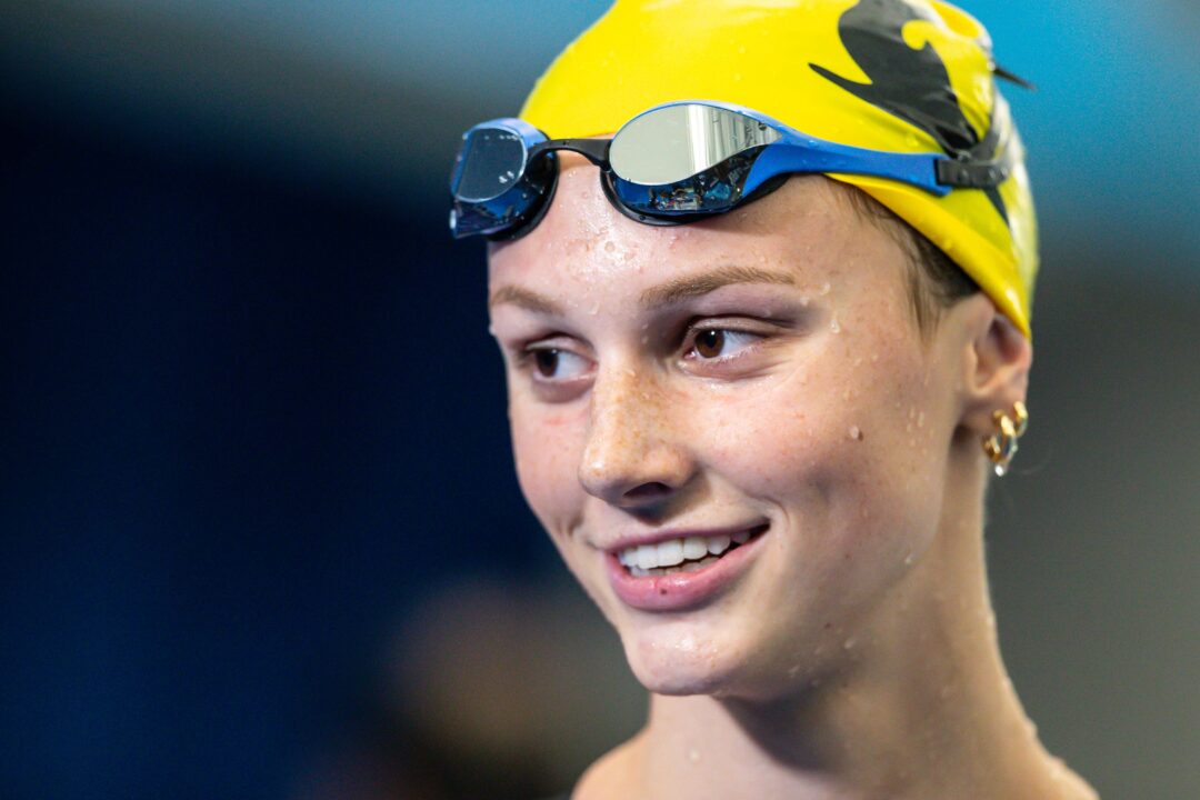 16-Year-Old Summer McIntosh Breaks the World Record in the 400 Free at Canadian Trials