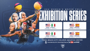Top-Ranked USA Women To Host Italy and Spain This Month in Long Beach (Water Polo)