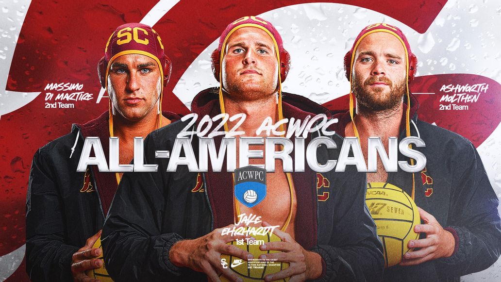 USC Men’s Water Polo’s Ehrhardt, Di Martire and Molthen Earn All-American Status