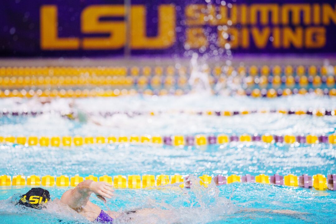 LSU Women Collect First SEC Relay Title Since 1986 With 1:26.70 4×50 Freestyle