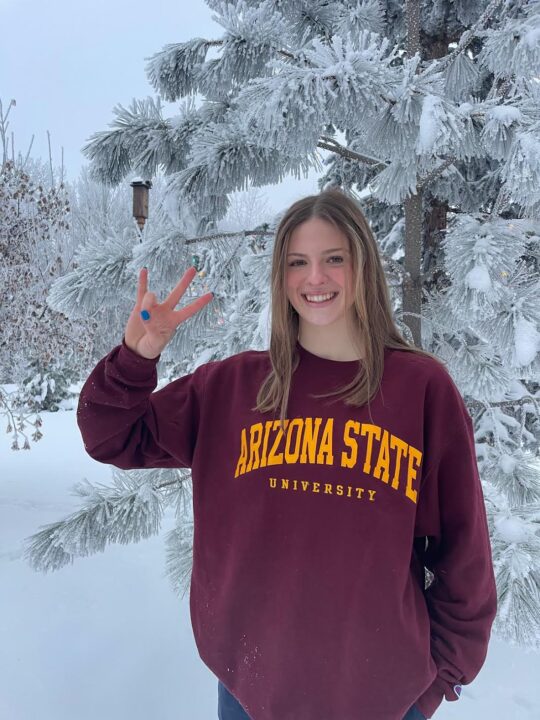 Canadian Junior Pan Pacs Finalist Jordan Greber Commits To ASU With Pac-12 Scoring Times