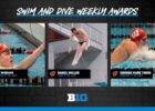 Wisconsin Sweeps Big Ten Men’s Swimming & Diving Weekly Awards