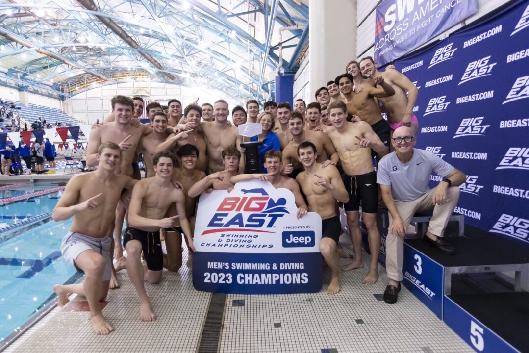 2023 Big East Championships: Georgetown Men Repeat As Meet Comes Down To Final Relay