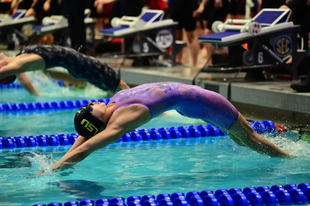 LSU Women Scratch Both Medley Relays And 800 Free Relay At NCAA Championships