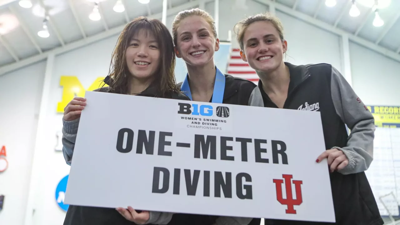 Indiana Qualifies 5 Divers on Day 1 of Zone C Championships