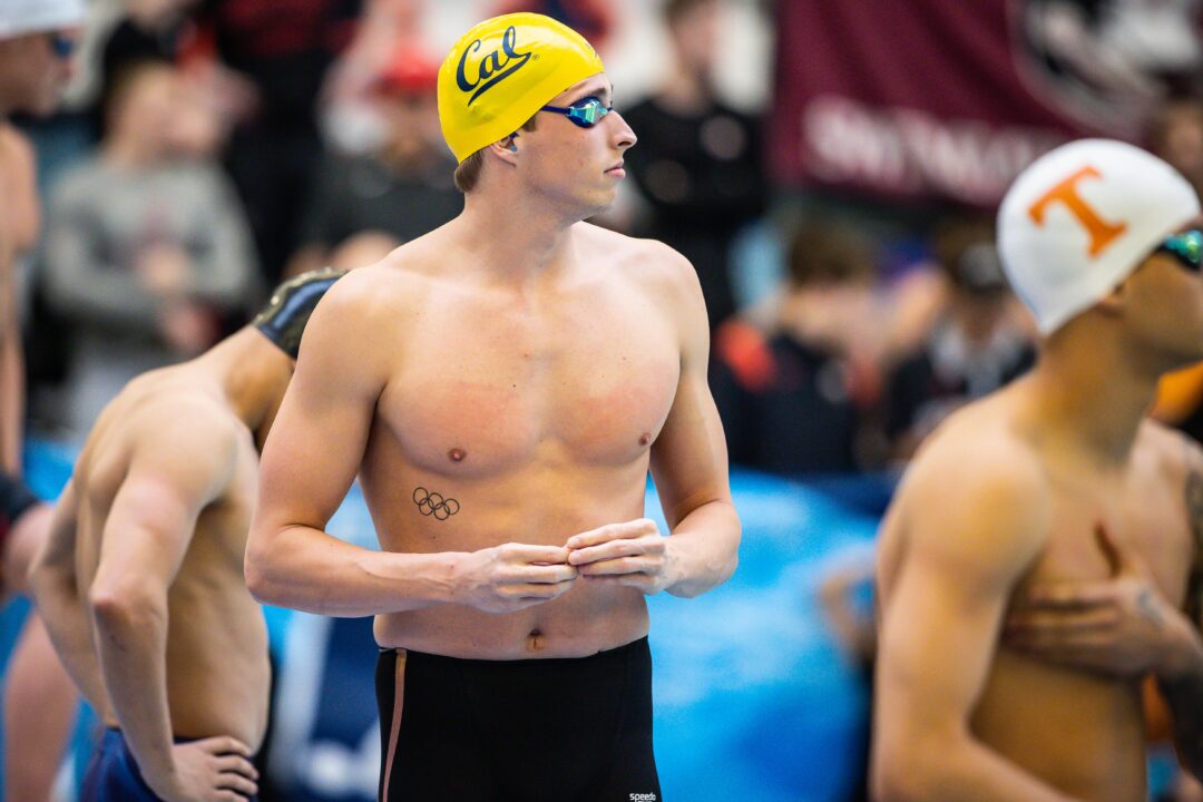 Cal Blasts NCAA-Leading 1:21.67 200 Medley Relay To Kick Off Cal vs. ASU Dual Meet