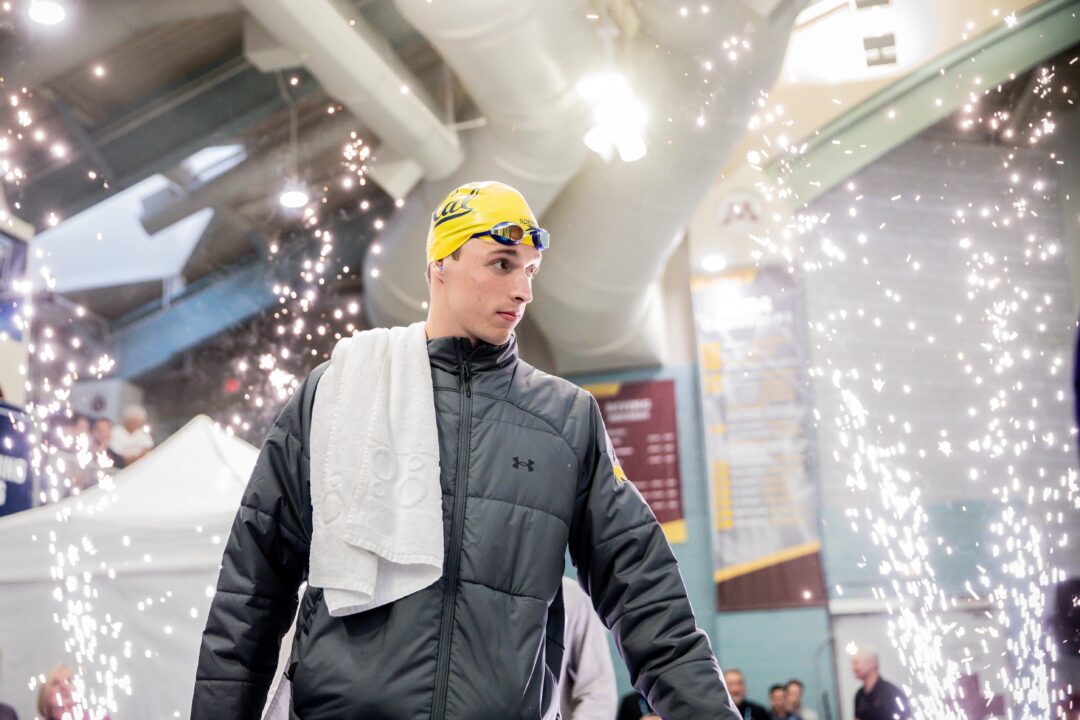 Watch: Marchand’s 1:36 200 IM, Florida and Cal Both Go Under 1:14 (Day 2 Race Video)