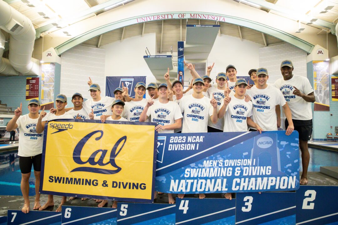 Cal Men Win Their First Back-to-Back Championships Since 2011-2012