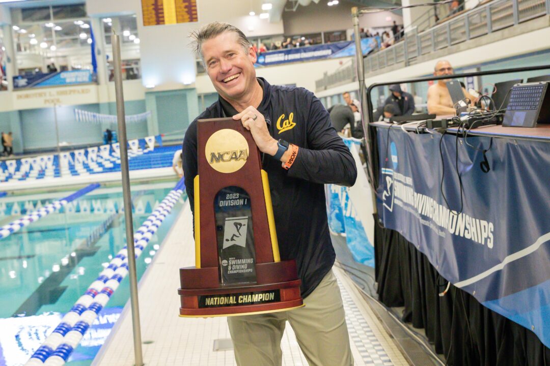 Dave Durden, Leon Marchand Named CSCAA Swim Coach & Swimmer of the Year