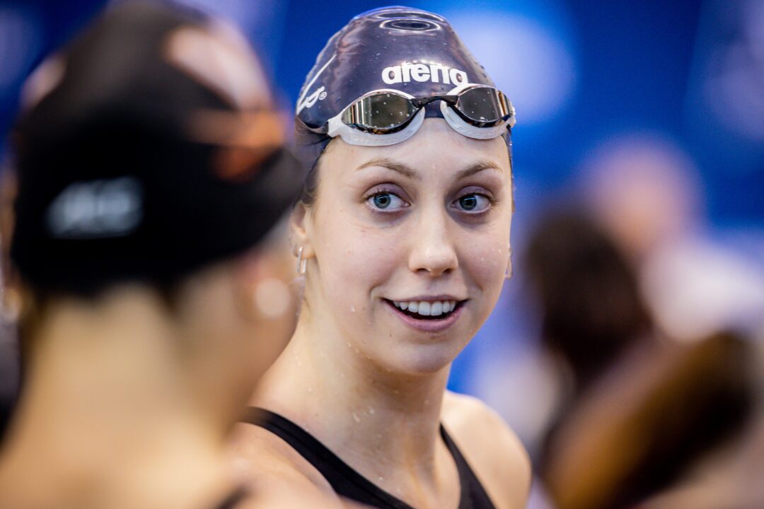 Gretchen Walsh Ties NCAA And U.S. Open Record With 20.79 50 Free, Breaks American Record